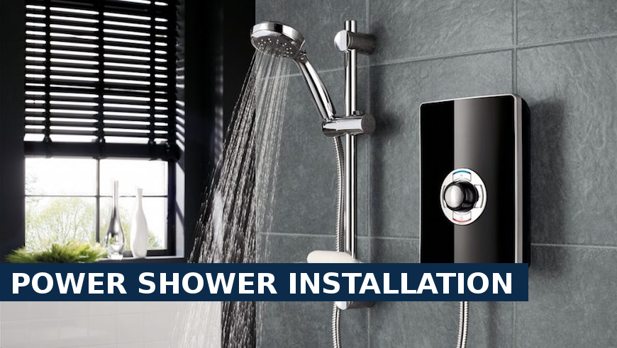 Power shower installation Havering-atte-Bower